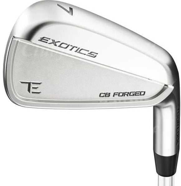 NEW Tour Edge Exotics CB Forged 2025 4-PW Iron Set DG Mid 115 S300 Steel Stiff