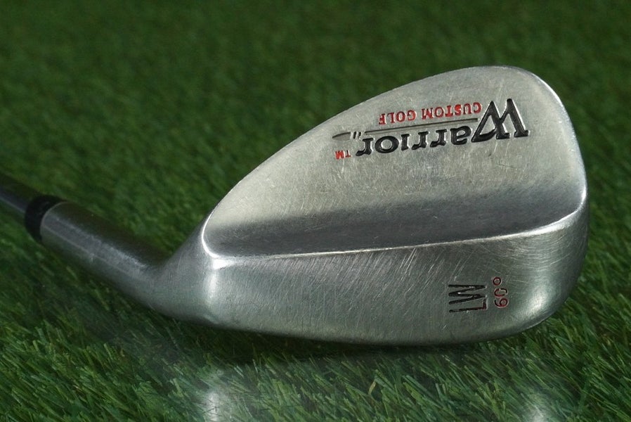WARRIOR CUSTOM GOLF 60 LOB WEDGE "LW" STEEL SHAFT RH ~ LOOK!!