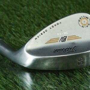 TITLEIST VOKEY 56 14 WEDGE SAND SPIN MILLED TRUE TEMPER S200 STIFF FLEX RH