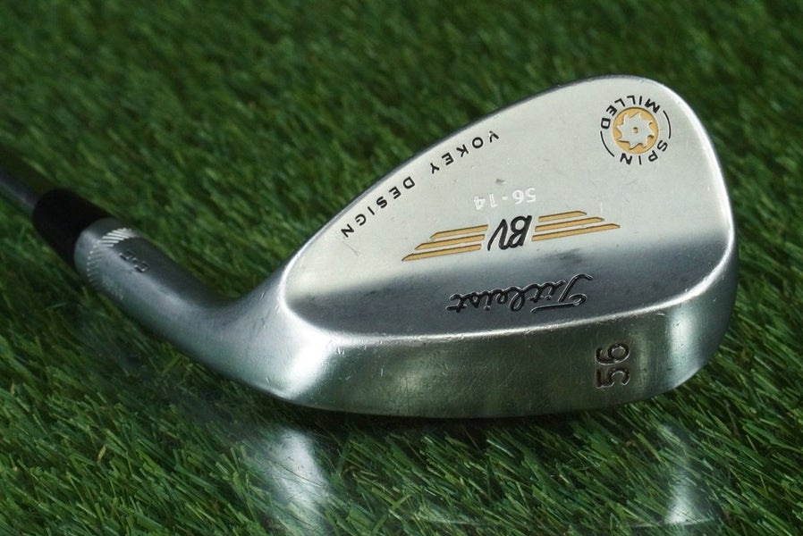 TITLEIST VOKEY 56 14 WEDGE SAND SPIN MILLED TRUE TEMPER S200 STIFF FLEX RH