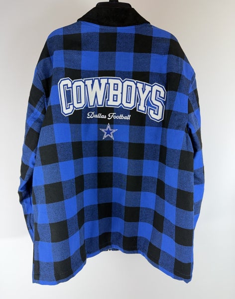 The Wild Collective / Dallas Cowboys NFL Team / Flannel Jacket / Women's Size L
