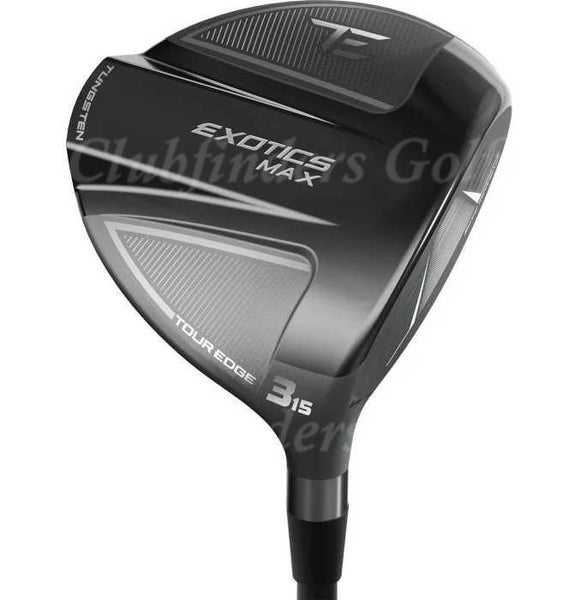 Tour Edge 2025 Exotics MAX 15 Fairway Wood 3 Ventus Red 6-R Regular w/ HC