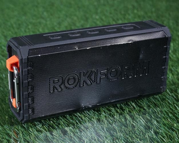 ROKFORM G-ROK WIRELESS BLUETOOTH MAGNETIC GOLF CART SPEAKER + USB CORD!