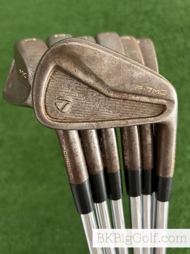 Taylormade P7MC Limited Edition Raw Forged Iron Set 4-P / KBS Tour 120 Stiff