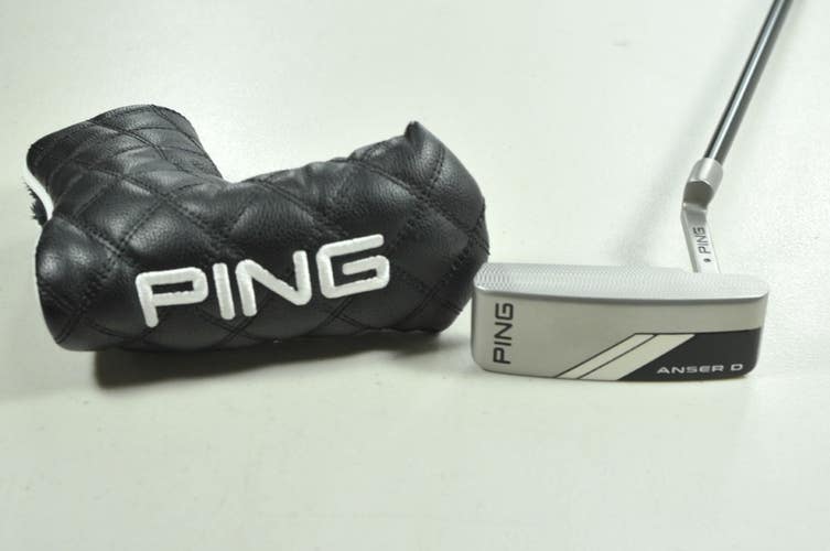 Ping Anser D 2024 35" Putter Black Dot RH Slight Arc Steel with Cover  # 205522