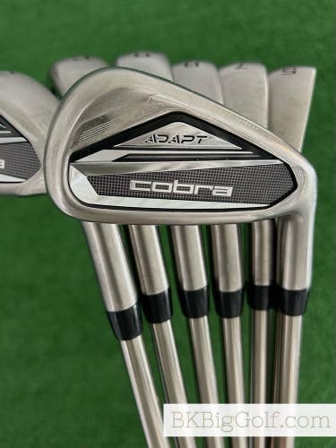 Cobra King Darkspeed Adapt Iron Set 5-G / Recoil F3 Regular Graphite +1/2