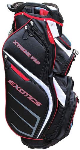 Tour Edge Exotics Xtreme Pro Deluxe Cart Bag (13" 15-way Top) 2021 NEW