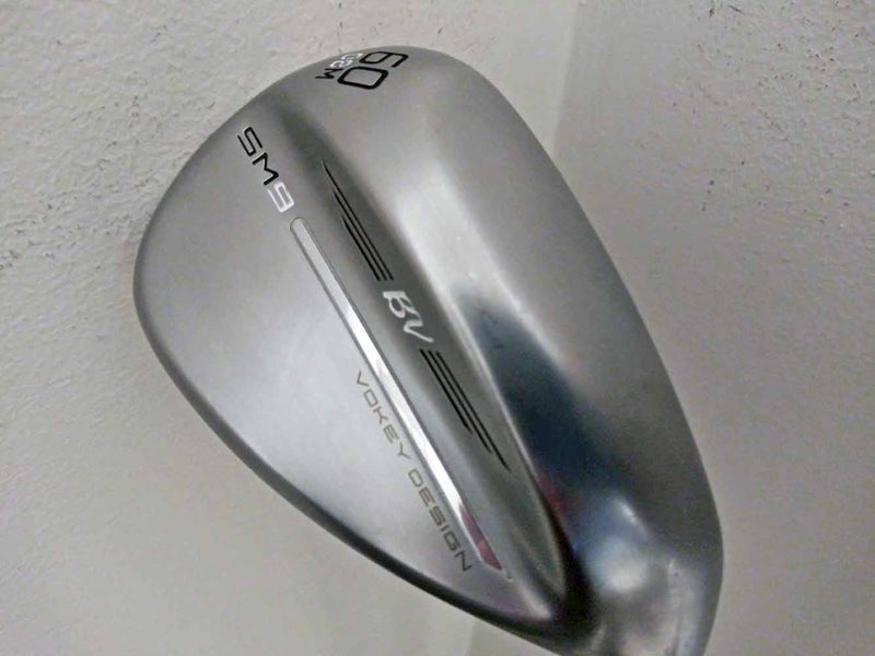 Titleist Vokey SM9 Lob Wedge 60* 08* (Tour Chrome, M Grind) Golf Club