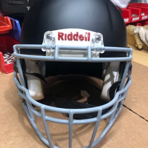 USED RIDDELL SPEED ADULT HELMET - MEDIUM - FLAT BLACK
