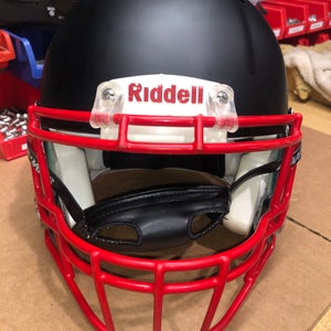 USED RIDDELL SPEED ADULT HELMET - MEDIUM - FLAT BLACK