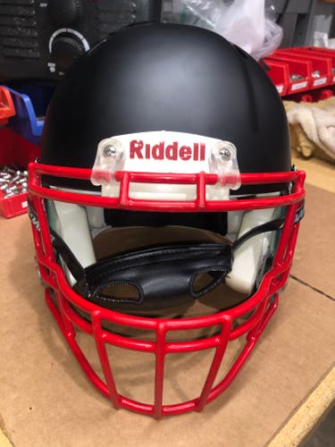 USED RIDDELL SPEED ADULT HELMET - MEDIUM - FLAT BLACK