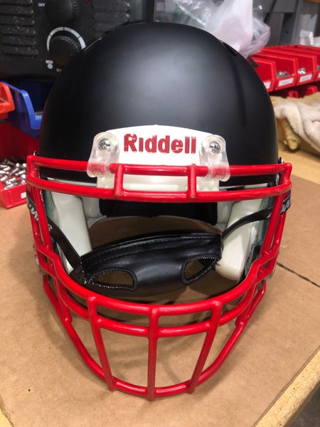 USED RIDDELL SPEED ADULT HELMET - MEDIUM - FLAT BLACK