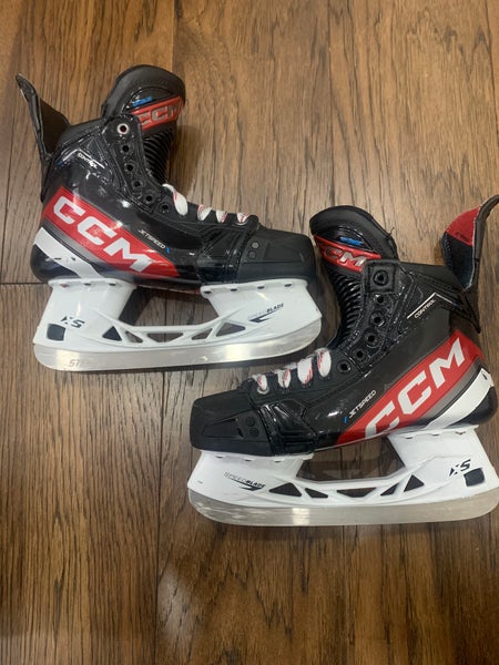 CCM S25 JetSpeed Control (SMU) Hockey Skates Extra Wide Width 8.5 (Used)