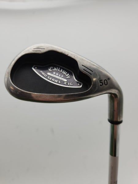 2003 CALLAWAY STEELHEAD X16 PRO GAP WEDGE 50* REG DYNGOLD 35.5" GOOD