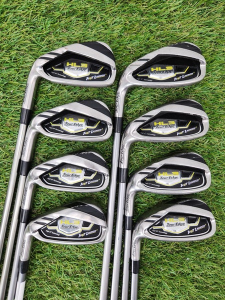 LEFTY TOUR EDGE HL3 IRON SET 4-AW REG MAMIYA HL3 60R FAIR