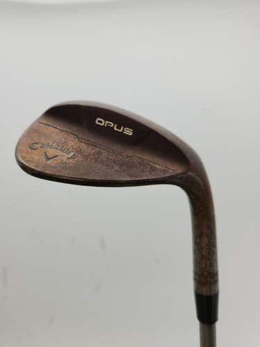 CALLAWAY OPUS RAW WEDGE 58*/10S STIFF AEROTECH STEELFIBER 34.5" GOOD