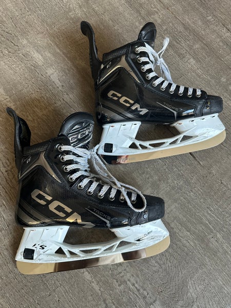 CCM Tacks XF Hockey Skates - Senior 7.5 Tapered Fit - Brand New Step Steel