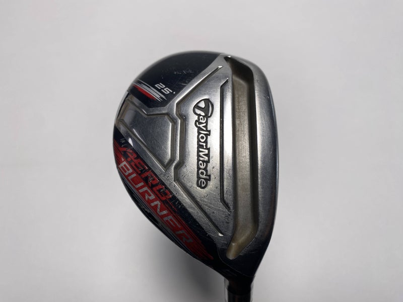 TaylorMade AeroBurner 5 Hybrid 25* REAX 60g Regular Graphite Mens RH