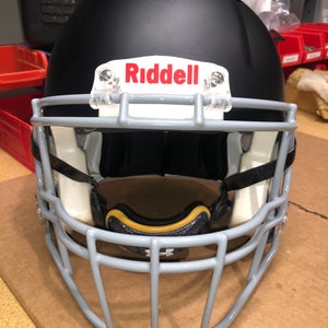 USED RIDDELL SPEED ADULT HELMET - MEDIUM - FLAT BLACK