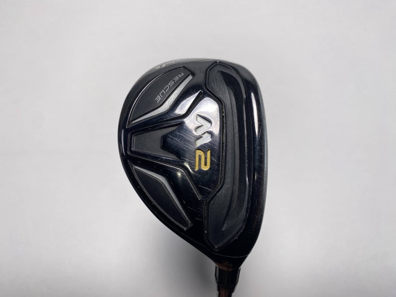 TaylorMade M2 4 Hybrid 22* REAX 75g Stiff Graphite Mens RH