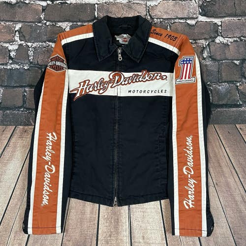 Womens Harley Davidson Motorcycle Jacket 105th Anniversary 98413-08VW - Small