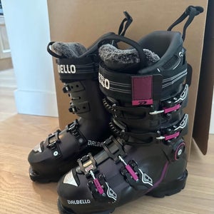 Mondo 24 & 24.5 Women's Dalbello All Mountain Ski Boots Medium Flex (Used)