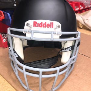 USED RIDDELL SPEED ADULT HELMET - MEDIUM - FLAT BLACK