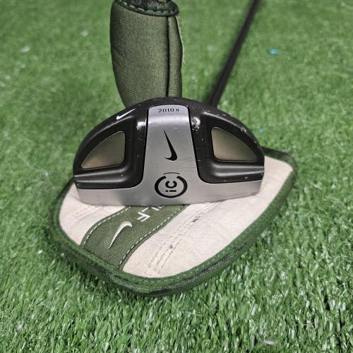 READ Rare Nike Golf IC 2010 B Mallet 34.5" Putter LH Left Graphite Shaft + HC