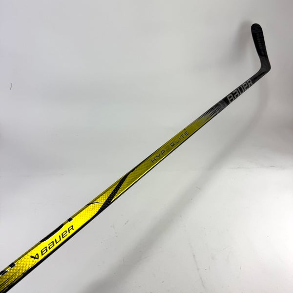 Repaired Left Handed Bauer Yellow Hyperlite 2 - P90TM Curve 82 Flex - #F154