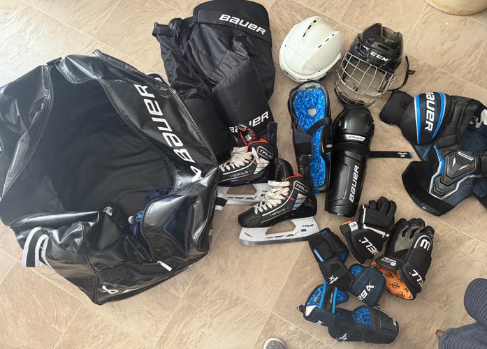 CCM Bag and HOCKEY GEAR (Used)