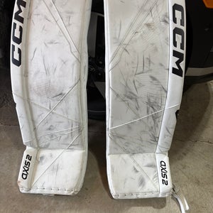 34" CCM axis 2 Goalie Leg Pads (Used)