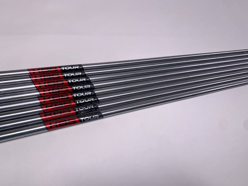 KBS Tour C-Taper 130g Extra Stiff Iron Set 8 Shafts 34.25''-37.50''- Pull 0.355