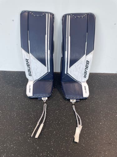 Large Bauer Supreme M5 Pro Goalie Leg Pads (Used)