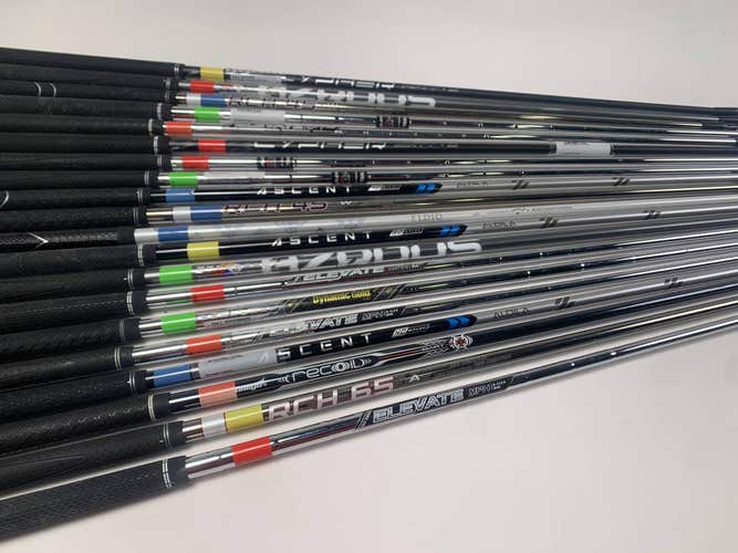 Callaway Golf Club Fitting Iron Shaft & Head Lot of 20 Shafts - Fitters
