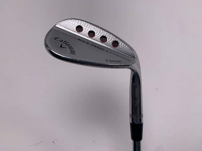 Callaway Mack Daddy 4 Chrome Gap Wedge GW 50* 10S DG S200 Tour Issue Stiff  RH