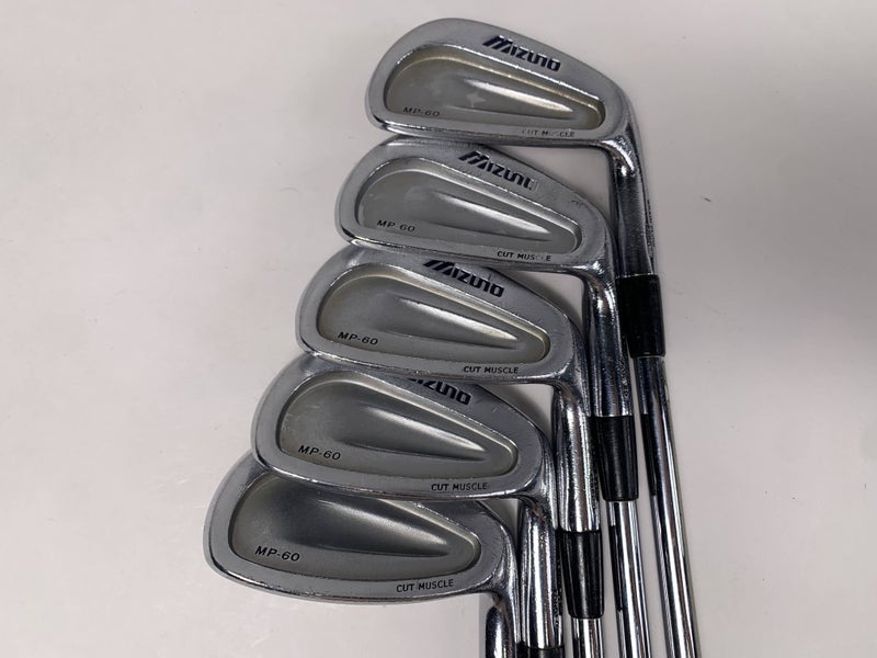 Mizuno MP 60 Iron Set 6-PW True Temper Dynamic Gold S300 Stiff Steel Mens RH