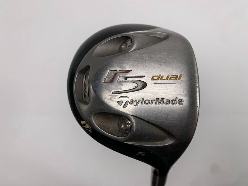 TaylorMade R5 Dual 5 Fairway Wood 18* MAS2 Stiff Graphite Mens RH