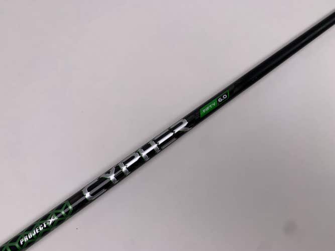 Project X Cypher Fifty 6.0 50g Stiff Graphite Fairway Wood Shaft 42.25"-PXG