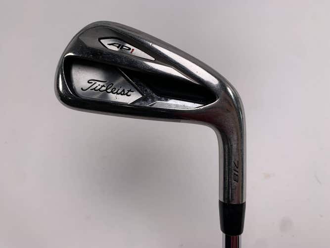 Titleist 718 AP1 Single 7 Iron True Temper AMT Red R300 Regular Steel Mens RH