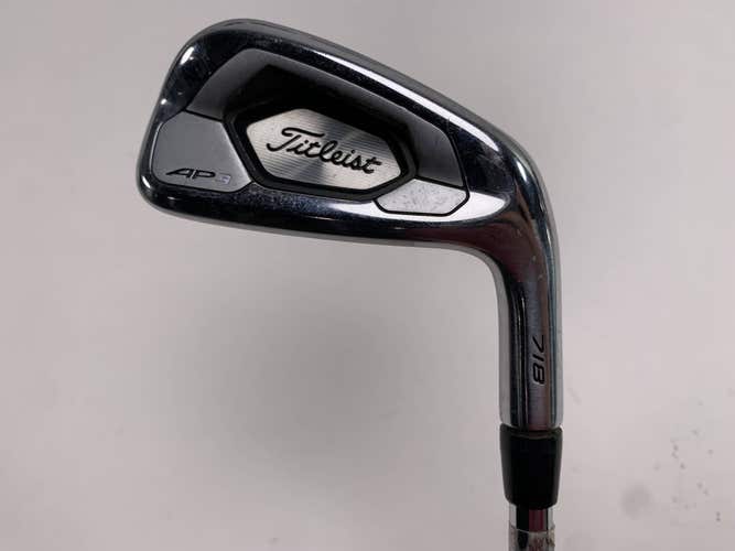 Titleist 718 AP3 Single 6 Iron True Temper AMT Black S300 Stiff Steel Mens RH