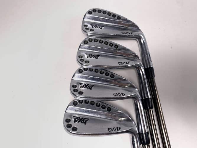 PXG 0311 XF Chrome Iron Set 7-PW UST Mamiya Recoil ES 450 F1 Ladies RH