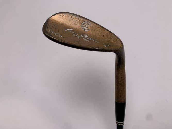 Cleveland 588 Beryllium Copper Lob Wedge LW 60* Wedge Steel Mens RH Midsize Grip