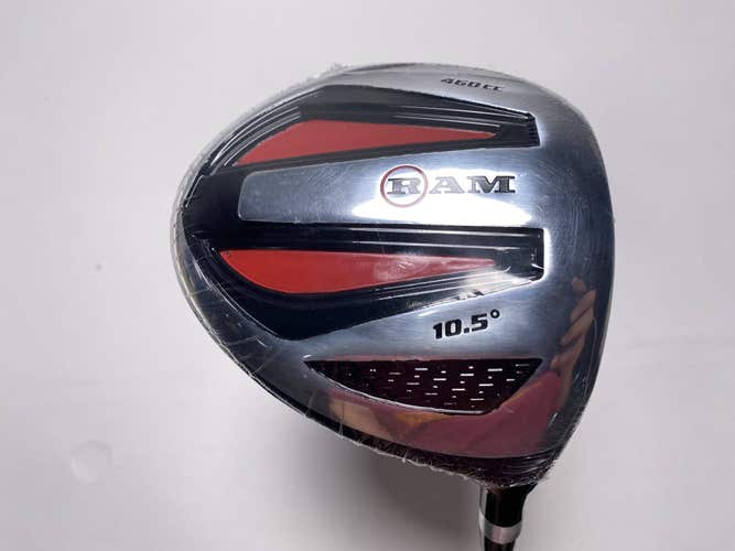 RAM 460cc Driver 10.5* Regular Steel Mens RH NEW