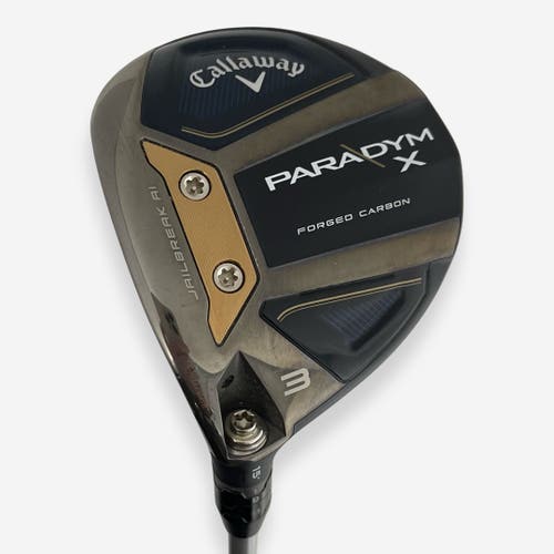 Callaway Paradym X 3 Wood 15° Left Handed Regular Flex Graphite Shaft