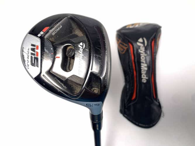 TaylorMade M5 5 Fairway Wood 19* Project X HZRDUS 5.5 Black 62g Mens RH HC