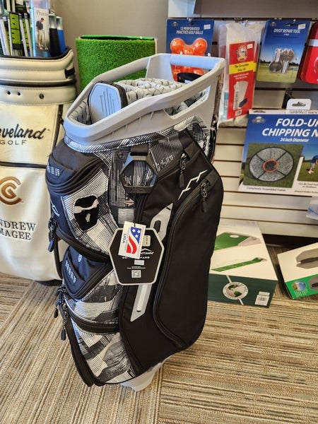 Sun Mountain C130 Cart Bag 2026 Black Crosshatch