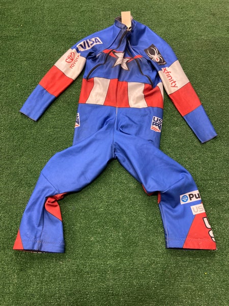 Men's Medium Spyder U.S. Ski Team Ski Suit (Used) FIS Legal