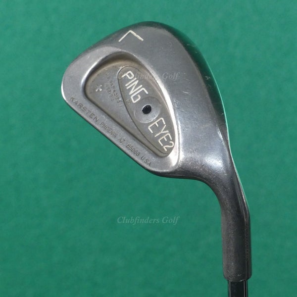 Ping Eye 2 Plus Black Dot LW Lob Wedge Karsten ZZ-Lite Steel Stiff