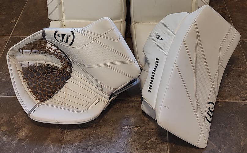 Warrior Ritual G7 Pro Glove & Blocker (Full Right) (Used)