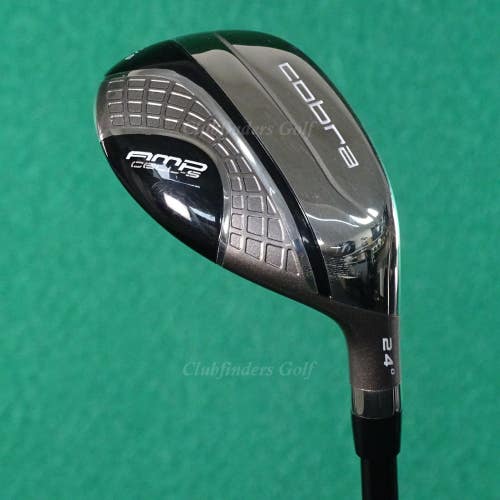 Cobra Golf AMP Cell-S Black 24 Hybrid 5/H Iron Factory 70g Graphite Stiff